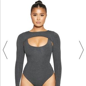 Naked Wardrobe Double Up Bodysuit